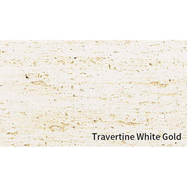 Travertine white gold mcm phomi
